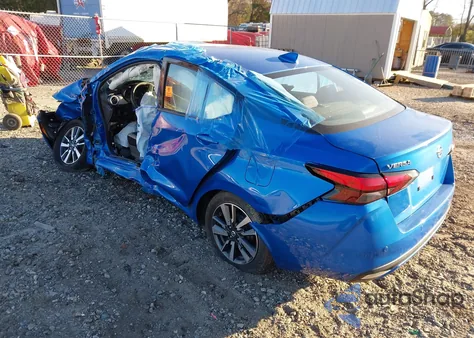 2021 Nissan Versa Sv Xtronic Cvt from USA, damaged, VIN 3N1CN8EV7ML833968
